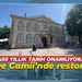 Fevziye Camii’nde restorasyon başladı