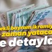 Emekli bayram ikramiyesi ne zaman yatacak? İşte detaylar…