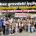 Portakal Plastik işçilerinin çocukları: Dondurma hakkımız engellenemez!