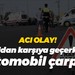 Acı olay! Yoldan karşıya geçerken otomobil çarptı, hayatını kaybetti
