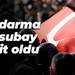 Jandarma astsubay şehit oldu