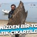 Denizden bir ton atık çıkartıldı