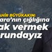 Tahir Büyükakın; "Marmara’nın çığlığına kulak vermek zorundayız"