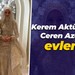 Milli futbolcu Kerem Aktürkoğlu, Ceren Azak ile evlendi