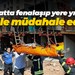 İnşaatta fenalaşan işçiye, vinçle müdahale edildi