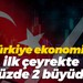 Türkiye ekonomisi ilk çeyrekte yüzde 2 büyüdü