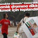 "Çocuklar ölmesin" Gazze'deki insanlık dramına dikkat çekmek için toplandılar