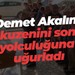 Demet Akalın kuzenini Kocaeli’de son yolculuğuna uğurladı
