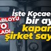 Acı tabloyu KOTO açıkladı; İşte Kocaeli’de bir ayda kapanan şirket sayısı!