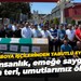 DYO Boya işçilerinden tabutlu eylem: İnsanlık, emeğe saygı, alın teri, umutlarımız öldü!