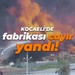 Kocaeli'de korkutan yangın: Palet fabrikası alevlerin esiri oldu!