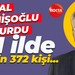 Kemal Memişoğlu duyurdu: 81 ilde 14 bin 372 kişi...