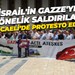 İsrail'in Gazze'ye yönelik saldırıları Kocaeli’de protesto edildi