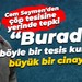 Cem Seymen'den çöp tesisine yerinde tepki; “Burada böyle bir tesis kurmak büyük bir cinayet”