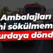 Ambalajları dahi sökülmemişti... Hurdaya döndü!