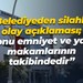 Belediyeden silahlı olay açıklaması; “Konu emniyet ve yargı makamlarının takibindedir”