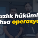 Hırsızlık hükümlüsü şahsa operasyon!