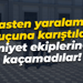 Kasten yaralama suçuna karıştılar... Emniyet ekiplerinden kaçamadılar!