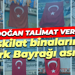 Erdoğan talimat verdi, teşkilat binalarına Türk Bayrağı asıldı