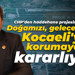 CHP’den haddehane projesine tepki: Doğamızı, geleceğimizi, Kocaeli'yi korumaya kararlıyız