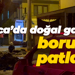 Darıca’da doğal gaz borusu patladı