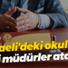 Kocaeli’deki okullara yeni müdürler atandı!