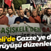 Kocaeli'de Gazze'ye destek yürüyüşü düzenlendi