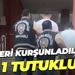 İş yeri kurşunladılar: 1 tutuklu