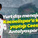 Yurt dışı menajerinin Kocaelispor’a kapris yaptığı Ceesay, Antalyaspor’da!