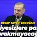 Recep Tayyip Erdoğan: Seviyesizlere pabuç bırakmayacağız