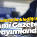 Memur zammı Resmi Gazete'de yayımlandı!
