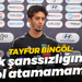 Tayfur Bingöl: Tek şanssızlığımız gol atamamamız