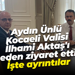 Aydın Ünlü Kocaeli Valisi İlhami Aktaş’ı neden ziyaret etti? İşte ayrıntılar