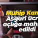 Mühip Kanko: Asgari ücretli açlığa mahkum edildi