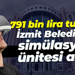 İzmit Belediyesi 791 bin liraya simülatör ünitesi aldı!