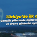 Türkiye’de ilk defa! Gençlik şöleninde dijital kareografi ve drone gösterisi aynı anda