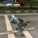 Feci kaza! Motosiklet sürücüsü ağır yaralandı