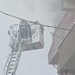 Terasta yangın paniği