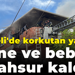 Kocaeli'de korkutan yangın! Anne ve bebeği mahsur kaldı!