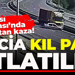Dilovası Rampası’nda korkutan kaza! Facia kıl payı atlatıldı