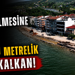 Gölcük'te deniz yükselmesine karşı 460 metrelik dev kalkan