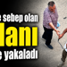 Paniğe sebep olan yılanı eliyle yakaladı
