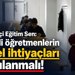 Hürriyetçi Eğitim Sen Kocaeli öğretmenleri savundu: Öğretmenler de insandır!