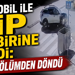 Otomobil ile cip birbirine girdi: 3 kişi ölümden döndü