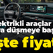 İcra dosyasına artık elektrikli otomobiller de düşüyor! İşte fiyatı