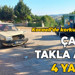 Kocaeli’de korkutan kaza; Çarptı takla attı: 4 yaralı
