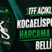 TFF açıkladı... Kocaelispor'un harcama limiti belli oldu