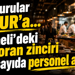 Başvurular İŞKUR'a... Kocaeli'deki restoran zinciri çok sayıda personel arıyor!