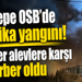 Kartepe OSB'de fabrika yangını! Ekipler alevlere karşı seferber oldu