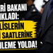 İçişleri Bakanı açıkladı: Polislerin mesai saatlerine düzenleme yolda!